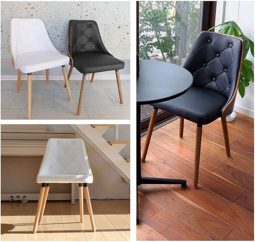 Amazon｜木製ダイニングチェア SC-03 (ブラック)｜ダイニングチェア